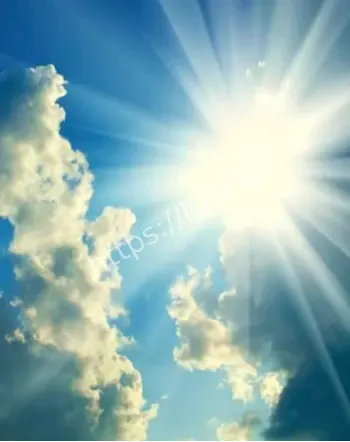 男子直视太阳10分钟晒眼